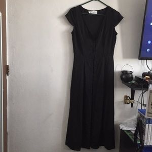 Gypsy warrior black dress